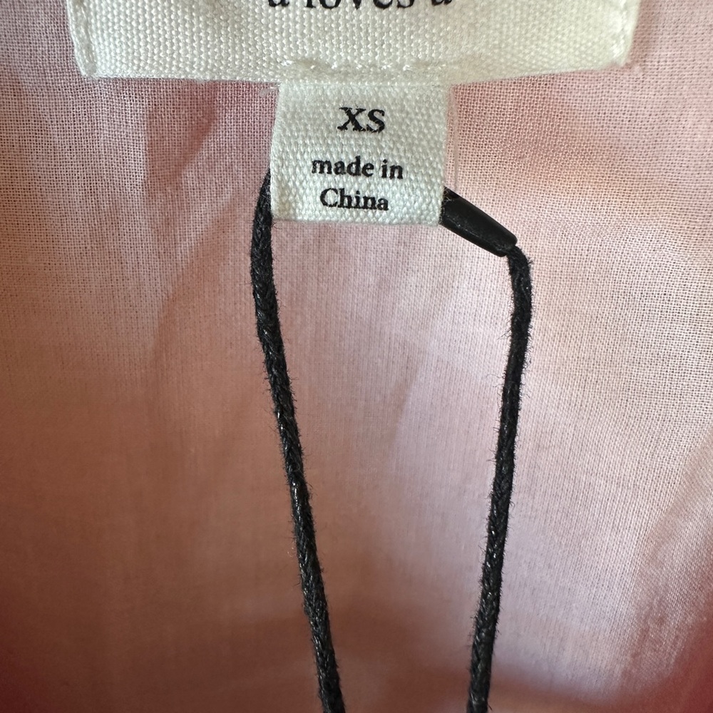 Elegant Pink Floral Maxi Dress NWT XS “a loves a” - Picture 10 of 15